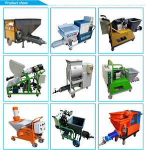 Macchina Elettrica per Intonacatura a Spruzzo per Materiali Edili Cemento Esportazione Stucco Malta con Componenti del Motore Affidabili - Product Image 5