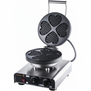 เครื่องทำวาฟเฟิลรูปหัวใจเชิงพาณิชย์สำหรับอุตสาหกรรมในบ้าน - Product Image 1