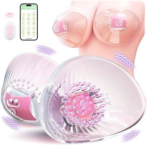 Stimolatore per Capezzoli Vibrante per il Piacere Femminile con Controllo Remoto via App, Vibratore per Capezzoli con 10 Modalità di Vibrazione, Giocattolo Wireless per Capezzoli - Product Image 1