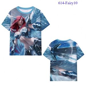 18 Designs Fairy Tail Natsu Lucy Erza T-shirt en Soie Gris Lait pour Femmes, Chemises Anime pour Hommes et Enfants - Product Image 4