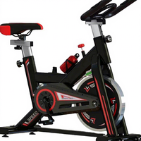 Vélo de spinning Zoshine avec contrôle, volant ultra silencieux, écran LCD, moniteur de fréquence cardiaque, cadre en acier pour l'exercice