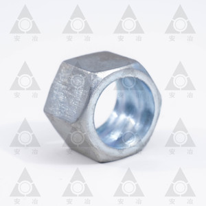 Écrou hexagonal entièrement fileté de classe 8 ANSI, utilisation domestique, matériau en acier inoxydable avec finition zinguée - Product Image 4