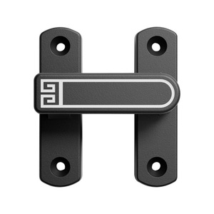 Adjustable Door <b>Latch</b> Zinc Alloy Surface Mounted 90 Degree <b>Push</b> Pull Crescent Lock For Sliding Window Easy Installation - Product Image 1