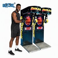Machine d'arcade de boxe commerciale à monnayeur, jeu de test de force de frappe pour centre de divertissement familial (FEC) et salle de jeux