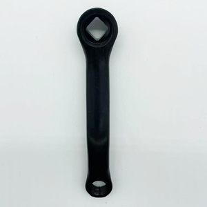 Bras de manivelle solide <span class=keywords><strong>complet</strong></span> <span class=keywords><strong>VTT</strong></span> 127 152 165mm manivelle trou carré fer bras de manivelle vélo pédalier - Product Image 3