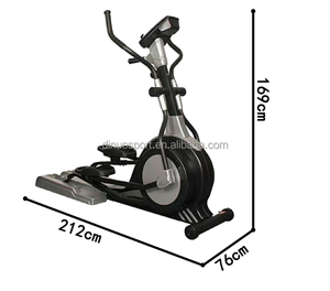 <span class=keywords><strong>Elliptique</strong></span> silencieux à résistance magnétique bidirectionnelle pour usage commercial et domestique, idéal pour la gym, le fitness et la combustion des graisses - Product Image 2