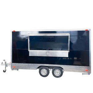 Fabricant de remorques carrées pour la vente de nourriture en rue, chariots de restauration mobiles, camions à hamburgers, food trucks, caravanes - Product Image 4
