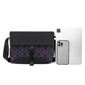 Bolso <span class=keywords><strong>Bandolera</strong></span> de Alta Calidad con Tapa Abatible, Bolso Mensajero de Lujo, Bolso Cruzado para Hombre y <span class=keywords><strong>Mujer</strong></span> con PU Impermeable - Product Image 5