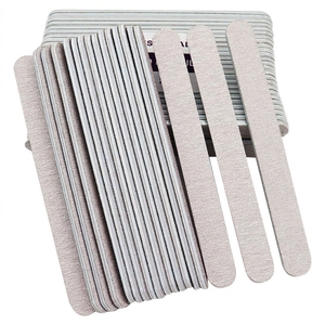 <span class=keywords><strong>Lime</strong></span> à ongles double face en éponge avec motif zèbre, grain grossier/fin 100/180, 178x19x4.5mm, logo personnalisable pour le soin des ongles - Product Image 3