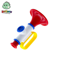 Petite Trompette Jouet Fonctionnant à Piles Zhiqu en ABS, Instrument de Musique à Clavier en Plastique pour Enfants et Fans de Films et de Télévision pour Garçons