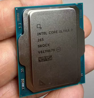 CPU Intel Core Ultra 7 265 de Segunda Mano para Ordenador de Escritorio, 20 Núcleos, 20 Subprocesos, LGA1851, hasta 5.3GHz