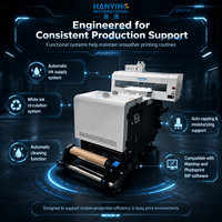 Nouvelle imprimante DTF tout-en-un entièrement automatique avec agitateur de poudre intégré, machine de transfert thermique commerciale pour coton et polyester DTF