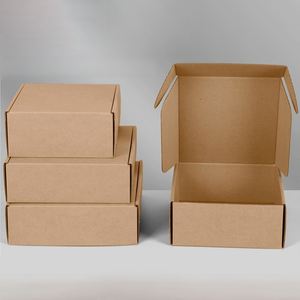 Environmentally Friendly Custom Logo Gift Shipping <b>Box</b> Kraft Paper Corrugated Folding Packaging <b>Box</b> for <b>Shoes</b> & Clothing - Product Image 4