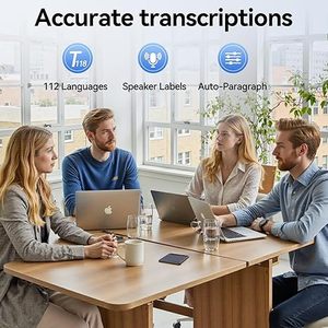 Grabadora <span class=keywords><strong>de</strong></span> Voz Digital con IA <span class=keywords><strong>de</strong></span> 64 GB, Transcripción Gratuita, Suscripción, 36 Horas, MP3 Metálico, <span class=keywords><strong>Llamadas</strong></span>, ChatGPT, Tomador <span class=keywords><strong>de</strong></span> Notas, Mapa Mental, Resumen, Batería <span class=keywords><strong>de</strong></span> Litio - Product Image 4