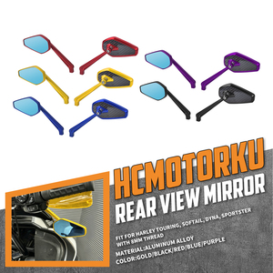 Rétroviseurs universels en fibre <span class=keywords><strong>de</strong></span> carbone pour <span class=keywords><strong>moto</strong></span> Harley Sportster 48 Dyna Softail Touring Road Glide, rétroviseurs <span class=keywords><strong>de</strong></span> <span class=keywords><strong>guidon</strong></span> - Product Image 1