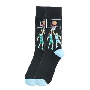 Chaussettes de sport pour hommes en gros à prix abordable, avec logo personnalisé, pour football, <span class=keywords><strong>ski</strong></span>, yoga, surf, natation, chaussettes mignonnes pour hommes - Product Image 1