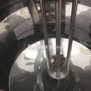 Sipuxin Mini tipo pneumatico verticale disperdente emulsionante ad alto taglio laboratorio omogeneizzatore miscelatore omogeneizzatore - Product Image 2