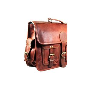 Bolso Mensajero de Cuero Premium Más Vendido para Hombre, Bolso de Oficina para Hombre con Compartimento Acolchado para Portátil, Correa Ajustable y Bolsillos Adicionales - Product Image 2