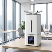 Humidificateur ultrasonique électrique industriel grande capacité 15L, 3 atomiseurs, brume froide, télécommande, neuf pour atelier d'impression