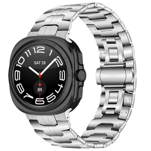 <span class=keywords><strong>Bracelet</strong></span> de <span class=keywords><strong>montre</strong></span> de luxe en métal pour hommes <span class=keywords><strong>Bracelet</strong></span> de <span class=keywords><strong>montre</strong></span> en acier inoxydable pour <span class=keywords><strong>Samsung</strong></span> <span class=keywords><strong>Galaxy</strong></span> <span class=keywords><strong>Watch</strong></span> 8 Classic <span class=keywords><strong>46mm</strong></span> WB0217S - Product Image 2