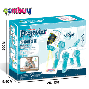 Machine à jouet pour <span class=keywords><strong>chien</strong></span>, <span class=keywords><strong>Robot</strong></span>, projecteur de peinture créative, <span class=keywords><strong>dessin</strong></span> - Product Image 6