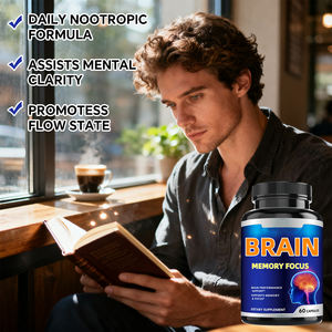 วิต้าฮอลล์ ผลิตภัณฑ์เสริมอาหารบำรุงสมองสำหรับผู้ใหญ่ นูโทรปิกส์ บูสเตอร์ 60 แคปซูล เพื่อสมาธิและการโฟกัส - Product Image 3