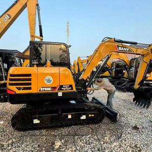 Oferta Especial CE, Excavadora Usada Sany SY60C de 6 Toneladas en Buen Estado de Funcionamiento, Alta Calidad, Buen Precio, Maquinaria de China - Product Image 2