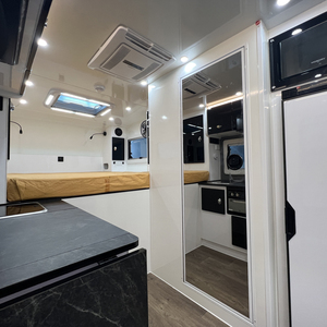 <span class=keywords><strong>Carrosserie</strong></span> de <span class=keywords><strong>camping</strong></span>-<span class=keywords><strong>car</strong></span> 4x4 à cabine simple, panneau composite, robuste, à glissière sur camion - Product Image 4
