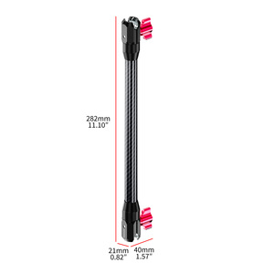 Brazo Articulado de Aleación de Aluminio CNC y Fibra de Vidrio, Carga de 1 kg, Perillas de Bloqueo Doble para Cámara de Acción, Monitor, Luz, Transmisión en Vivo, Estudio - Product Image 4
