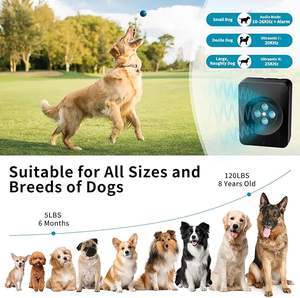 Intérieur Extérieur 3 Modes Contrôle des Aboiements de Chien 33 pieds Rechargeable Dispositifs <span class=keywords><strong>Anti</strong></span>-<span class=keywords><strong>Aboiement</strong></span> de Chien Dispositif <span class=keywords><strong>Anti</strong></span>-<span class=keywords><strong>Aboiement</strong></span> Ultrasonique - Product Image 6