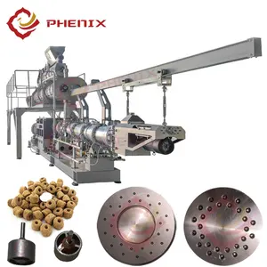 Fully Automatic Dog Food Making Machines pet food processing line cat food extruder cost and price