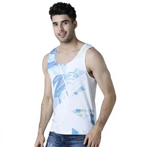 Vente en gros de débardeurs de sport personnalisés pour hommes, chemises sans manches athlétiques, gilets de fitness, fabrication OEM ODM, fournisseur de marques privées - Product Image 3