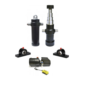 Cylindre hydraulique télescopique multi-étages <span class=keywords><strong>pour</strong></span> remorque agricole, certifié ISO - Product Image 2