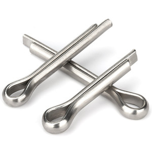 Fourniture directe usine – Goupilles fendues à ressort en acier inoxydable 304 de haute qualité, diverses tailles M2, M2.5, M3, M4, M5, M6 - Product Image 1