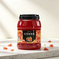 Lotlong Professionele Producent van Zoete Rode Grapefruit Drankjam voor Commercieel Gebruik, Melkthee & Dessert Topping