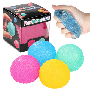 Nouvelles balles sensorielles en gel à mémoire de forme, jouets anti-stress texturés, balles réalistes en sucre de malt, Squishies avec boîte - Product Image 1