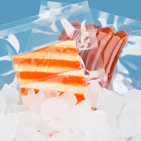 Sac en plastique alimentaire multicouche co-extrudé certifié excellent pour la mise sous vide