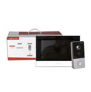 ชุดอุปกรณ์วิดีโออินเตอร์คอม IP รุ่น Hik Original DS-KIS603-P(C) สำหรับ<span class=keywords><strong>บ้าน</strong></span>และวิลล่า - Product Image 1