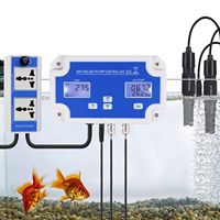 Contrôleur intelligent de pH et ORP avec surveillance à distance par application, dosage, mesure du pH/ORP/température de l'eau, sondes remplaçables, hydroponie, aquariums
