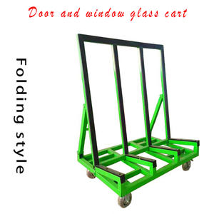 1/2/3 тонна, легкая Мобильная стеклянная тележка с рамкой - Product Image 2