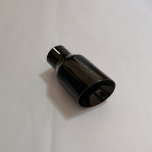 Rénovation de voiture en acier inoxydable plaqué titane noir silencieux d'échappement de 4 pouces tuyau d'échappement en titane - Product Image 4