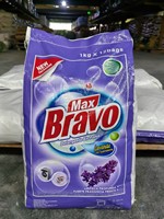 Emballage français pour poudre détergente de 5 kg, OEM personnalisé, parfum lavande, poudre à laver Bravo