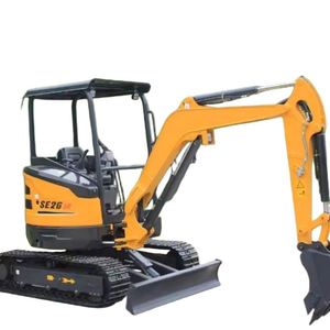 Excavadora Hidráulica de Orugas de 2.7 Toneladas de Marca China Famosa SE26SR - Product Image 1
