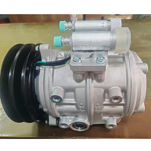 คอมเพรสเซอร์แอร์รถยนต์ 447180-2340 รุ่น <span class=keywords><strong>10P30B</strong></span> สำหรับรถยนต์โตโยต้าโคสเตอร์ ปี 2004-2016 24V - Product Image 1