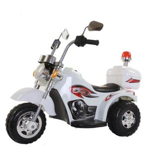 Motocyclette électrique pour enfants de style Harley, jouet à roulettes, acier inoxydable, 3 roues, design durable, rechargeable, tricycle tout-terrain pour garçons - Product Image 2