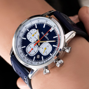 INCASEDA 6034 <span class=keywords><strong>pas</strong></span> <span class=keywords><strong>cher</strong></span> <span class=keywords><strong>chinois</strong></span> <span class=keywords><strong>homme</strong></span> montre à quartz costume bracelet en cuir véritable chronomètre lumineux conception de montre de sport concise - Product Image 3