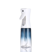 Bouteilles de pulvérisation miniatures personnalisées rechargeables en PET de 200 ml, 300 ml, 16 oz (500 ml) avec pulvérisation fine continue pour liquide de nettoyage