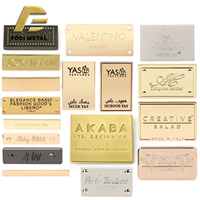 Étiquette métallique personnalisée OEM & ODM avec logo pour flacon de parfum