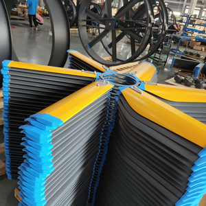 Industrial HVLS Floor Fan IE5 Magnet Motor 6 Blade Nature Wind Touch <b>Control</b> WIFI Adjustable Direction up Down Commercial - Product Image 4