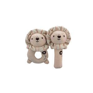Giáo Dục Sớm động vật Voi tay Rattle búp bê bé Đồ chơi nhẹ nhàng bé tay Rattle đồ chơi sang trọng - Product Image 5